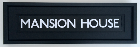 Original Vintage London Underground Tube signs available